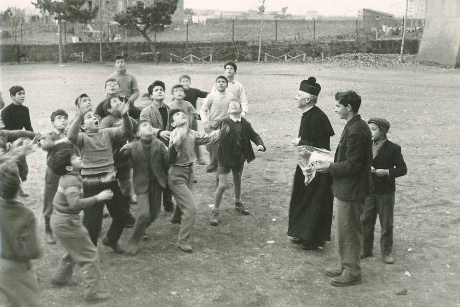 1962 - Visita di don Pedrollo